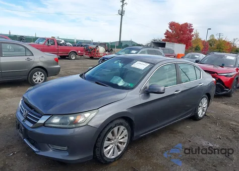2013 Honda Accord Ex-L из США, поврежденный, VIN 1HGCR2F82DA063940